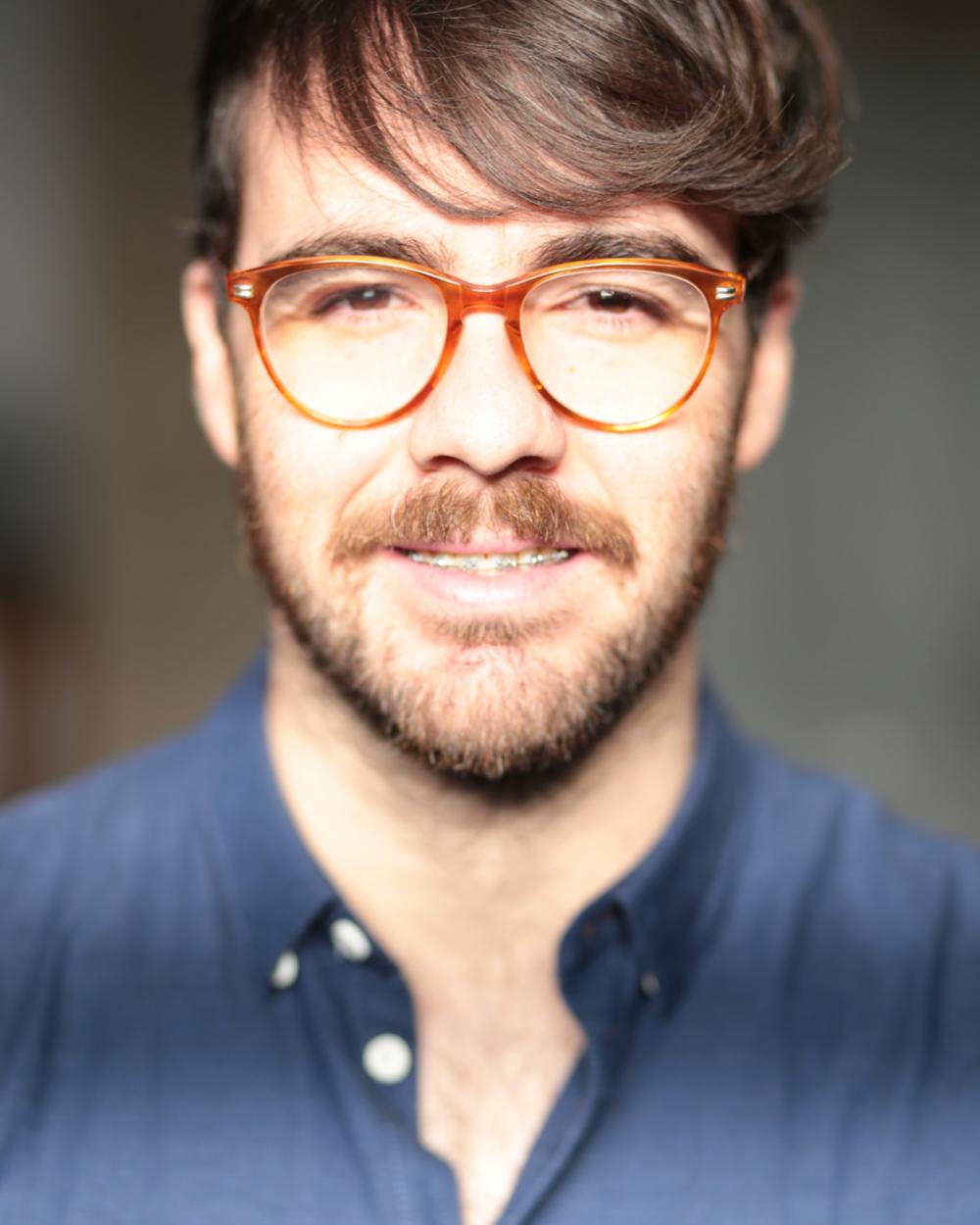 Porträttbild på koreografen Marcos Morau.