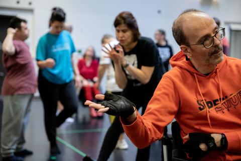 Bild från iDance-workshop