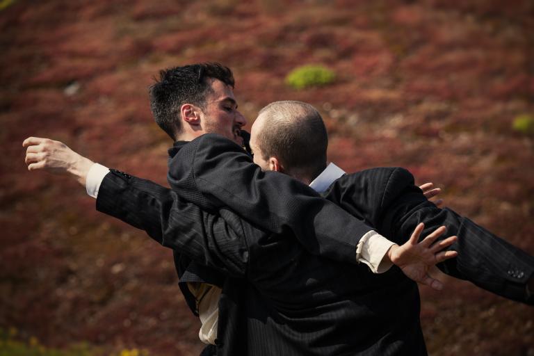 Bild från föreställningen Going Steady.