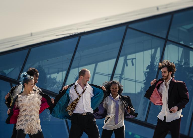 Bild från föreställningen Going Steady.