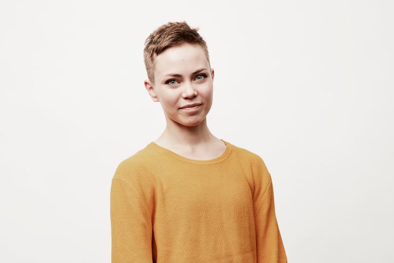 Porträttbild på dansaren Emma Välimäki.