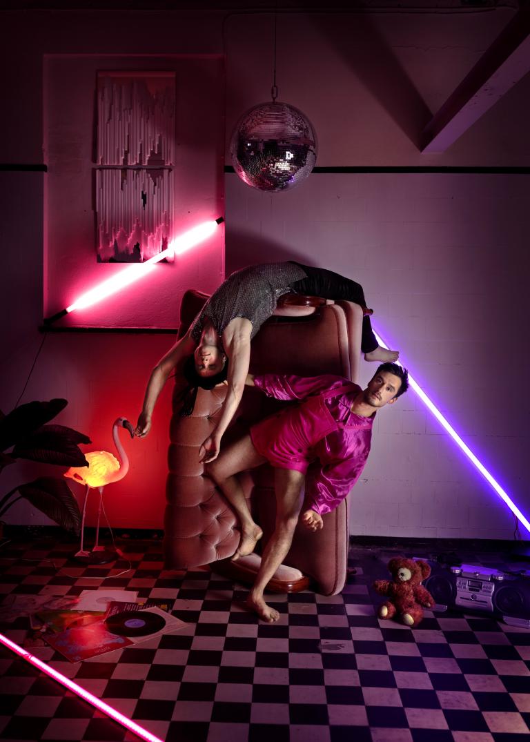 Imagebild för projektet Indigo Flamingo.