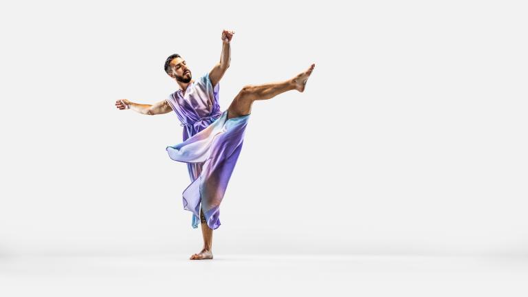 Dansaren Simone Frederick Scacchetti, foto: Håkan Larsson.