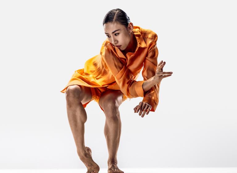 Dansaren Jing Yi Wang. Foto Håkan Larsson. 