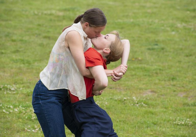 Bild från föreställningen Don't, Kiss .Skånes. 2022