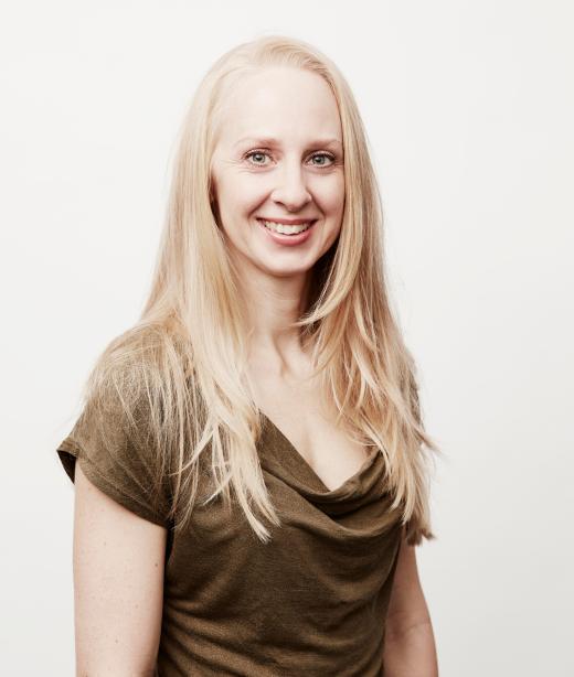 Bild på workshopledaren Anette Jellne.