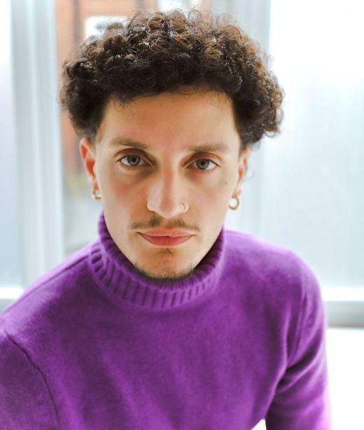 Skånes Dansteaters dansarpraktikant Pietro Mazzotta.